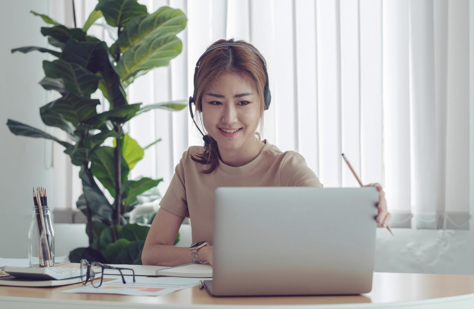 Support-Team bei der Arbeit